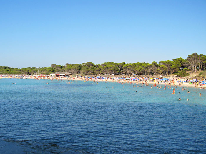 Colònia Sant Jordi - Beach, Strand, Playa Ets Estanys